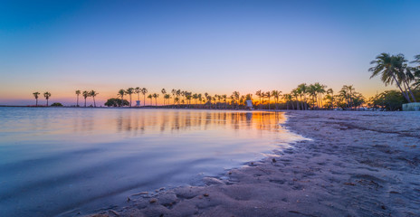 water sunset sky landscape lake beach palm sun river nature blue city dusk sunrise night horizon summer prints panorama miami florida © Alberto GV PHOTOGRAP