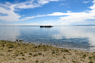 竹富島　カイジ浜　星砂の浜