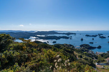 [長崎県]九十九島の風景（石岳展望台）