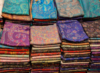 Multicolored manufacturing fabric textiles in pile