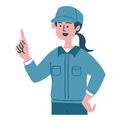 作業服　女性　清掃員　提案　アドバイス