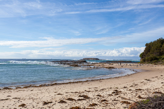 Light House  Beach At Seal Rocks. Seal Rocks Is A Small Coastal Settlement In The Mid-Coast Council Local Government Area, In The Mid North Coast Region Of New South Wales, Australia, 