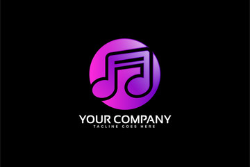 music logo design