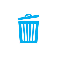 bin icon, trash icon, rubbish icon
