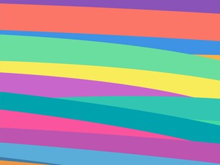 The Amazing of Colorful Art, Abstract Modern Shape Background or Wallpaper