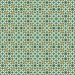 Art Deco Pattern Of Geometric Elements. Seamless Pattern. Vector Illustration. Design For Printing, Presentation, Textile Industry.