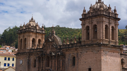 Fototapeta na wymiar main square of Cusco in Peru