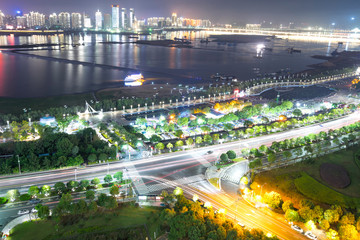 Obraz premium Nanchang, Jiangxi river views