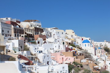 Fototapeta na wymiar view of santorini greece