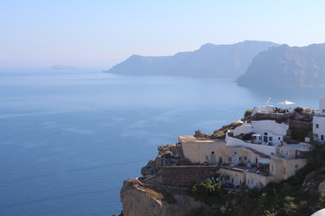 Fototapeta na wymiar view of santorini greece