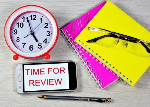 Time for review - data for studying activities for a certain period, systematization of the composition and content of information in business and education.