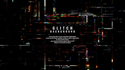 Digital Pixel Noise. Glitch Error background