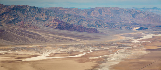 Panorama at Dantes View in Death Valley National Park