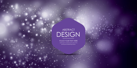Dreamy blurred backdrop for design business template.
