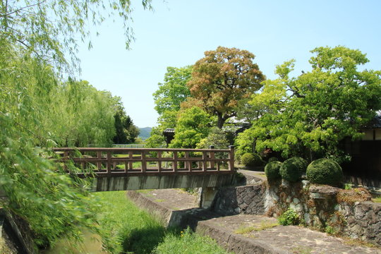 小川と橋
