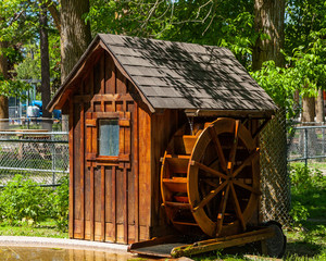 Obraz premium Small mill cabin