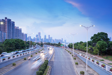 Obraz premium the light trails