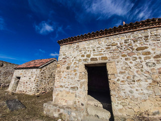 Famous georgian travel landmark