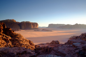 Fototapeta na wymiar Martian Landscape