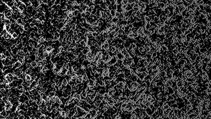 Black and white molecular texture