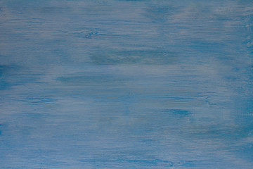 Blue faded painted wooden texture, background, wallpaper. Wooden background, painted surface blue board