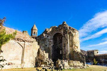 Famous Ninotsminda castle cathedral © Anna Bogush