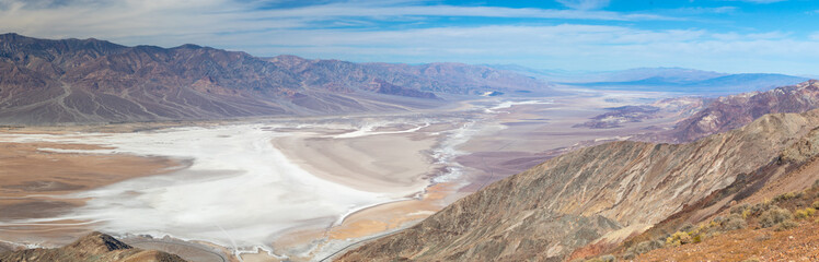 Panorama at Dantes View in Death Valley National Park © Richard