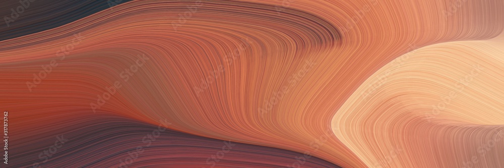 Aufkleber colorful horizontal banner with indian red, moderate red and very dark violet colors. dynamic curved