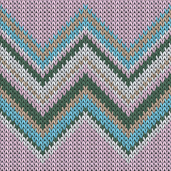 Fashionable zig zal lines knitting texture  - obrazy, fototapety, plakaty