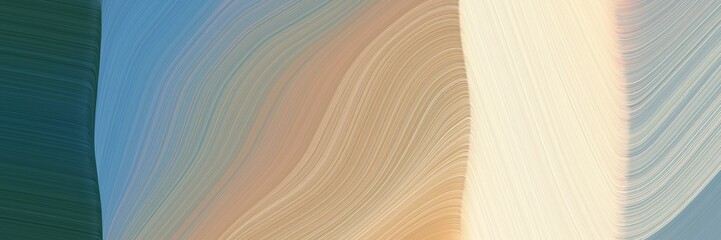 modern header with tan, dark slate gray and rosy brown colors. dynamic curved lines with fluid flowing waves and curves