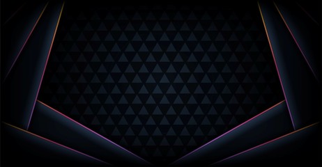 modern abstract dark tech with rainbow colorful line background