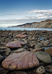 stones on the beach