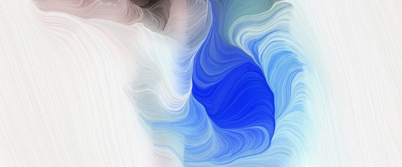 artistic banner design with lavender, royal blue and sky blue colors. very dynamic curved lines with fluid flowing waves and curves