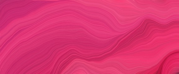 Fototapeta na wymiar flowing banner design with moderate pink, pale violet red and firebrick colors. very dynamic curved lines with fluid flowing waves and curves