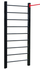 part of sports equipment on white