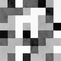 Black and white square pattern with a rough texture background. Background texture wall and have copy space for text. Picture for creative wallpaper or design art work.