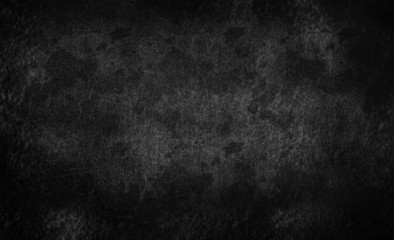 Rough blur blackboard background texture like motion dark cement wall. Black wallpaper texture. Concept for backdrop, presentation, Halloween