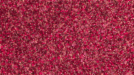 carpet of red rose petals - 317892760