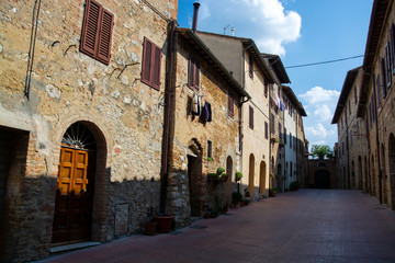 San Gimignano, Toskana, Italien