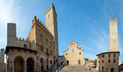 San Gimignano, Toskana, Italien