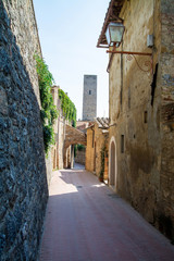 Obraz premium San Gimignano, Toskana, Italien