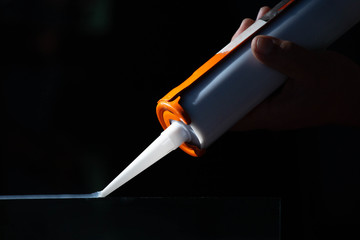 Craftsmen are using silicone adhesives for general and industrial applications.