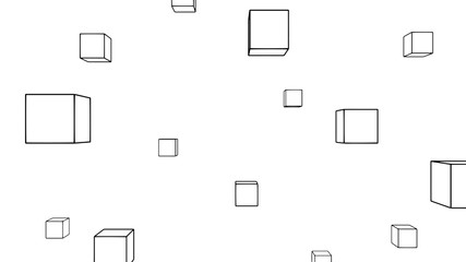 Abstract background with cubes, texture design, modern pattern, vector illustration