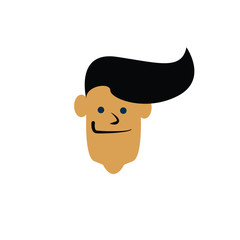 Cartoon character illustration mascot happy funny cute smile sketch doodle joy face human people children adult education kindergarten kids cheerful play childhood adventure 