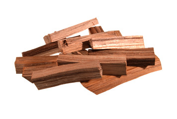 oak bar isolated on white background