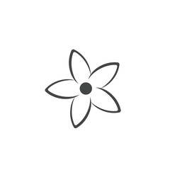 Plumeria Logo Template vector symbol