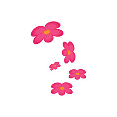 Plumeria Logo Template vector symbol