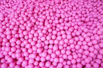 Pink balls pool as a background