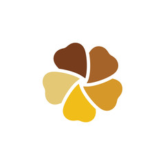 Plumeria Logo Template vector symbol