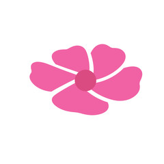 Plumeria Logo Template vector symbol